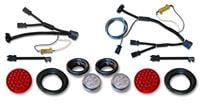 jk led tail and reverse lights with wiring harnesses kit 41 08 010 led tail & reverse lights with wiring